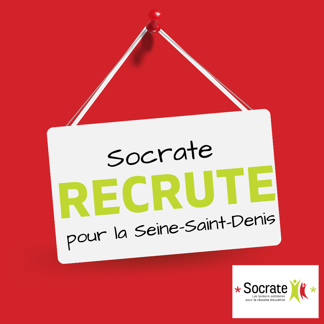 Socrate recrute un.e référent.e territorial.e Seine Saint Denis
