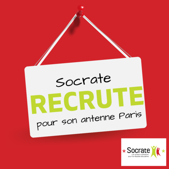Socrate recrute pour son antenne Paris